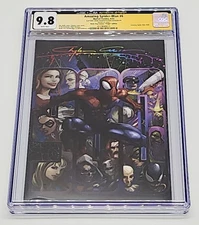 AMAZING SPIDER-MAN #6 CGC /JSA SS 9.8 / CLAYTON CRAIN EXCLUSIVE MURDER SIGNATURE