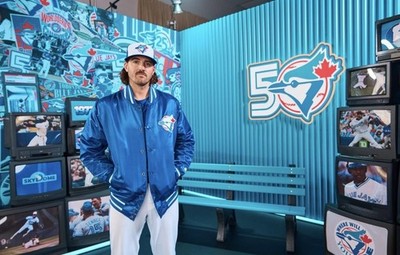 90s Toronto Blue Jays 50 Anniversary EXCLUSIVE Starter Jacket RARE