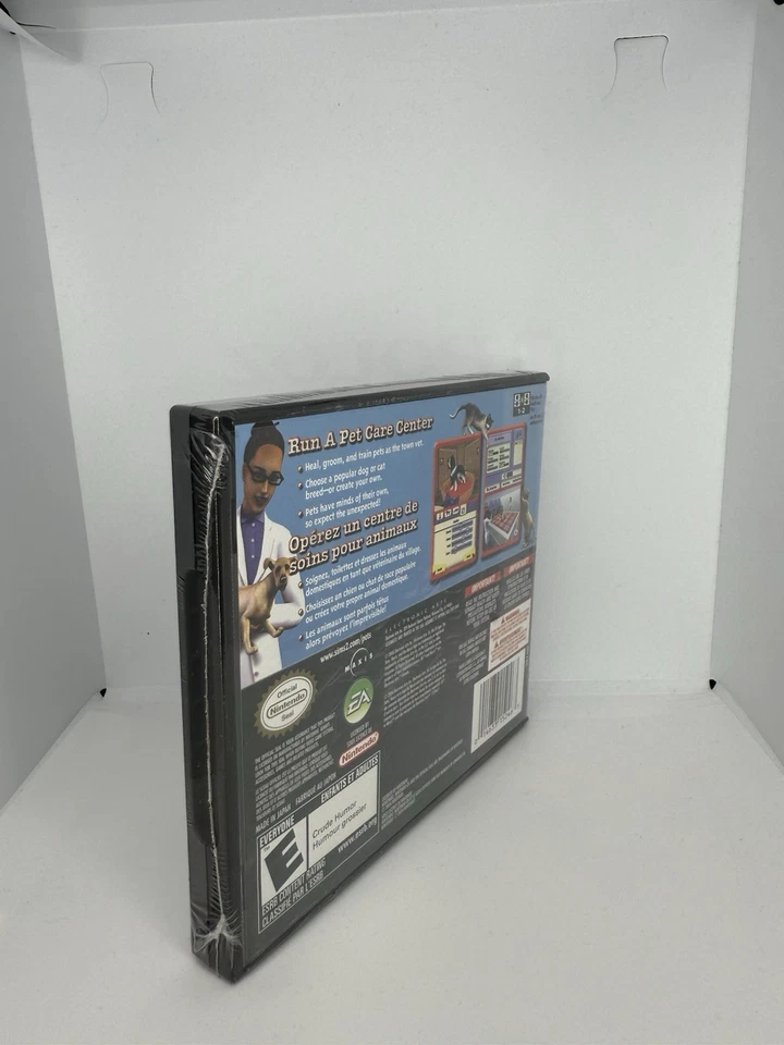 The Sims 2 Pets (Nintendo DS, 2006) - Complete / Sealed Vintage Game - Rare EA - Image 3 of 3