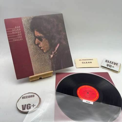 Bob Dylan- Blood On The Tracks VG+/VG+ Ultrasonic Clean 1975 - Foto 2 di 4