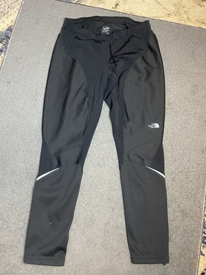 Womens The North Face Flag Dry Compression Pants Size Large Black Base Layer