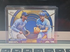 BOBBY WITT JR. / GEORGE BRETT 2025 Topps Series 2 Dynamic Duos Card #DD-1