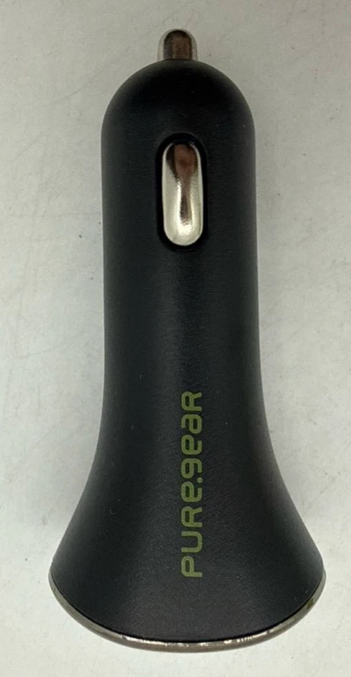 PureGear Car Charger 24W Universal Dual USB Port Fast Charging Adapter Black - Image 4 of 4