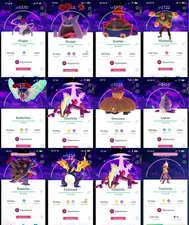 ✨ Pokémon Shiny Gigantamax Special Bg Max Final ✨Dark Skies BG ✨ P T C