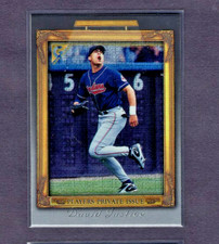 1998 TOPPS GALLERY PPI PLAYER'S PRIVATE ISSUE PARALLEL PROOF #94 DAVID JUSTICE
