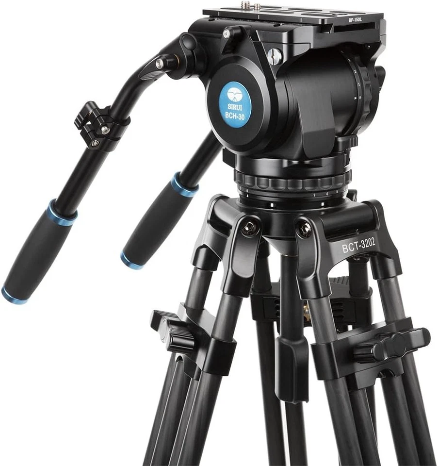 SIRUI BCH-30 Professional Fluid Video Head, Pan/Tilt Friction Control - Image 2 of 4