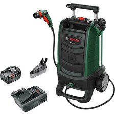 Image of Bosch FONTUS Gen II P4A 18v Cordless Low Pressure Washer 20 Bar 1 x 4ah Li-ion