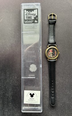 Disney Time Works Disneyland Watch Pirates Of The Caribbean w/ Case