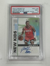 Jabari Smith Jr. New Kids on the Court PSA 9 RC Auto 2023 Chronicles SSP 