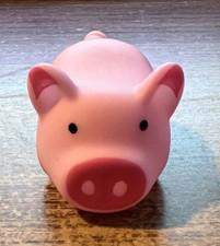 Mini Rubber Pigs Toy Bulk-62 Pc Squeaky Bath Floating Toy New G113