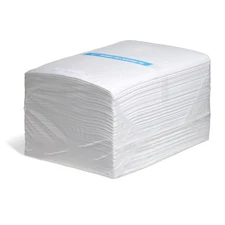 New PIG MAT423 Oil-Only Light-Weight Absorbent Mat Pad, 200/bag