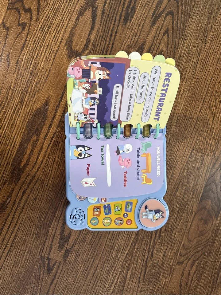 VTech Bluey Bluey's Book Of Games Tested And Working - Image 2 of 4