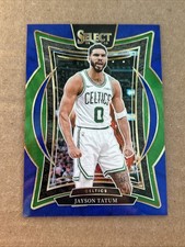 Jayson Tatum 2024-25 Panini Select Concourse Blue Wave /75 #2