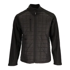RefrigiWear Men's EnduraQuilt Hybrid Quilted Jacket - Lightweight Insulated