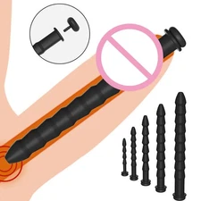 Silicone Hollow Tube Sounding Eye Rod Peni Plug Insertion Urinary Dilator Plug