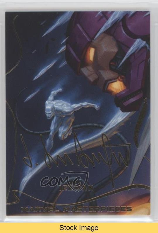 2022 Upper Deck Marvel Masterpieces Gold Foil Level 1 Iceman #14 READ 0g67