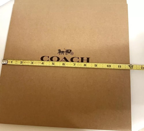 Neu Coach authentische Geschenkbox - braun zusammenklappbar Größe klein - Lager - Bild 79 von 81