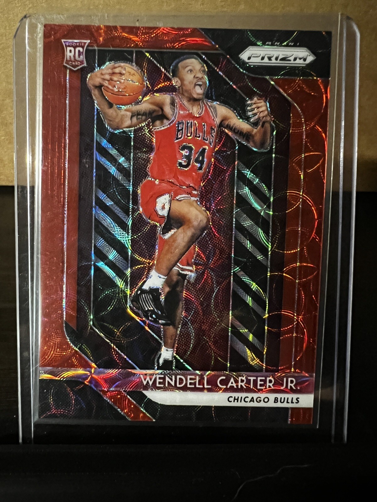2018 Panini Prizm Choice Red /88 Wendell Carter Jr #80 MT Rookie RC