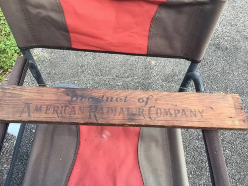 Antique American Radiator Company Wood Advertising Sign - Picture 2 of 5