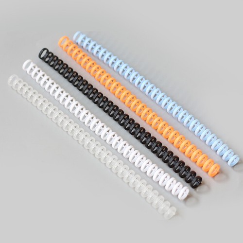 Lot de 5 anneaux de reliure en plastique à 30 trous pour feuilles mobiles - Afbeelding 7 van 9