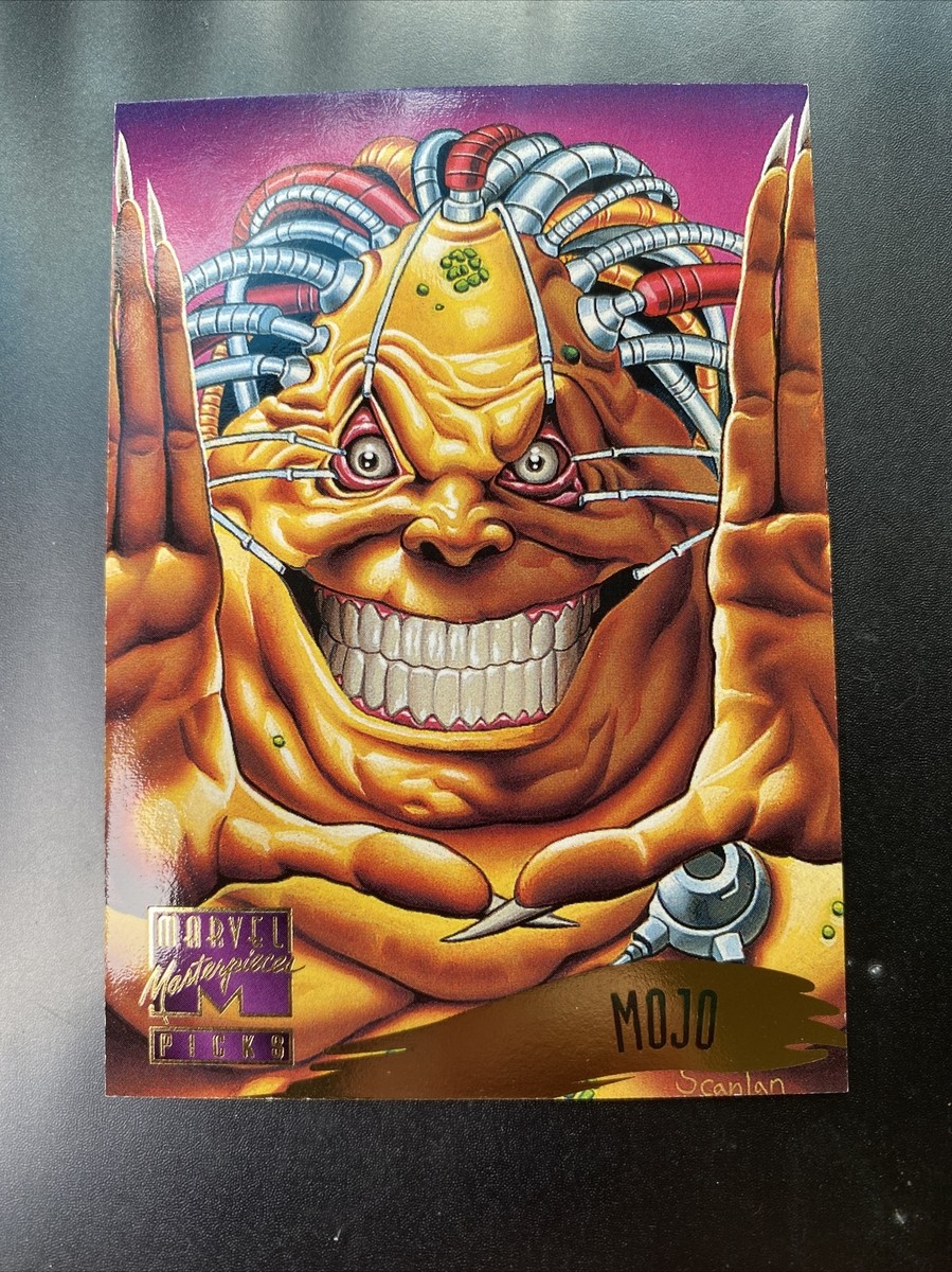 Marvel Masterpiece Pick Mojo Marvel X-Men Card 1995 Fleer