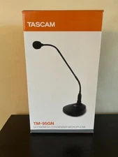 TASCAM TM-95GN Gooseneck Condenser Microphone Podium Podcast NEW