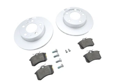 Original VW Polo SEAT Ibiza Skoda Fabia Bremsscheiben Set hinten JZW698601AH - Bild 1 von 2