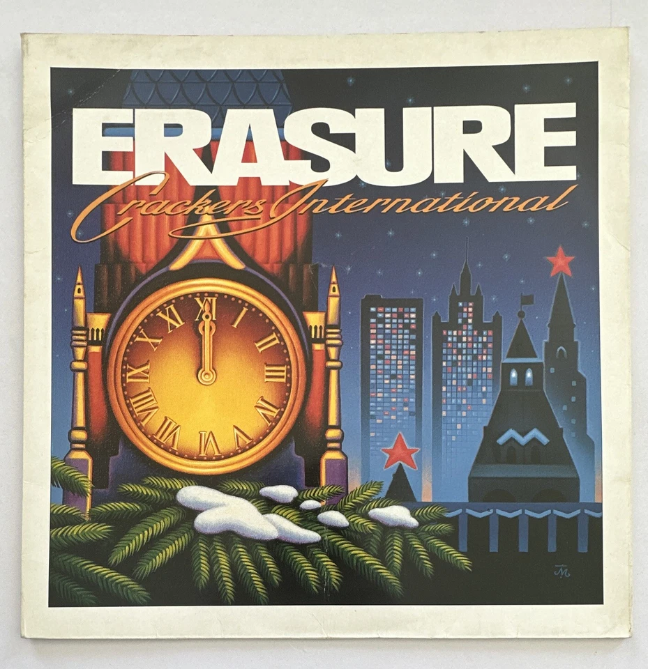 Erasure Crackers International 12” Maxi-Single 1988 Mute 93 Ex / Vg+ Condition - Image 2 of 4