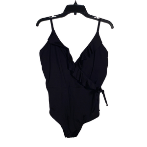 becca ruffle one piece