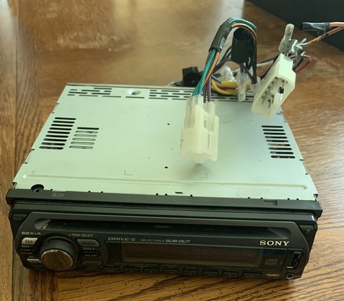 SONY CDX-GT410U Car Radio STEREO CD MP3 Player In Dash Receiver ONLY Tested Good - 第 3/7 張圖片