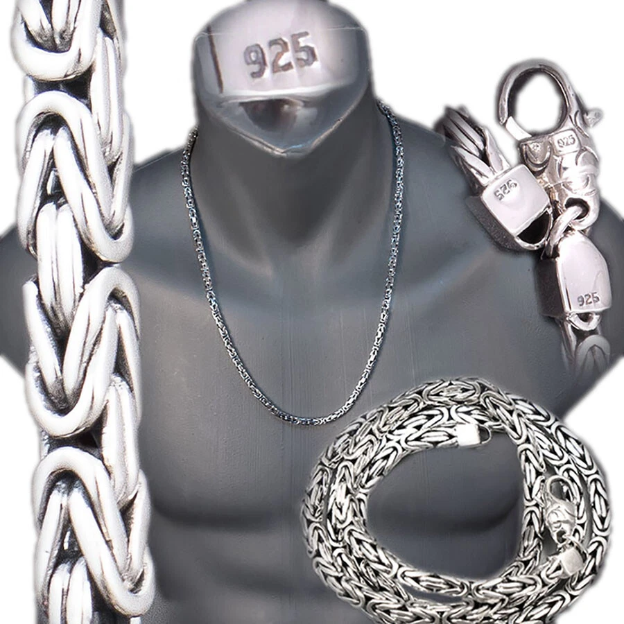 Snake Chain Necklace 46cm/18' in Sterling Silver