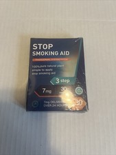 B9 Sorelax Stop Smoking Aid-7mg-30 Patches 3 Step New