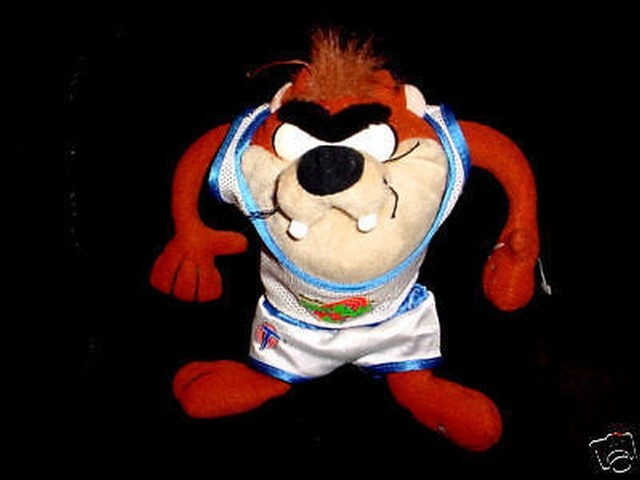 1996 SPACE JAM TAZ TAZMANIAN DEVIL STUFFED ANIMAL TOY | eBay