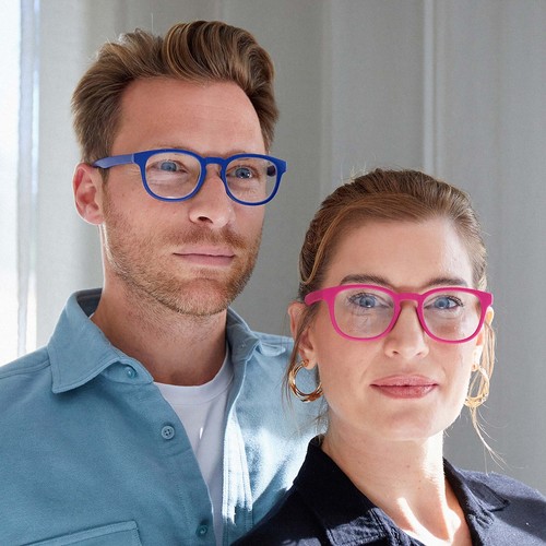 Opulize Pop Reading Glasses Retro Round Smooth Matt Mens Womens Spring Hinges R2 - Picture 3 of 22