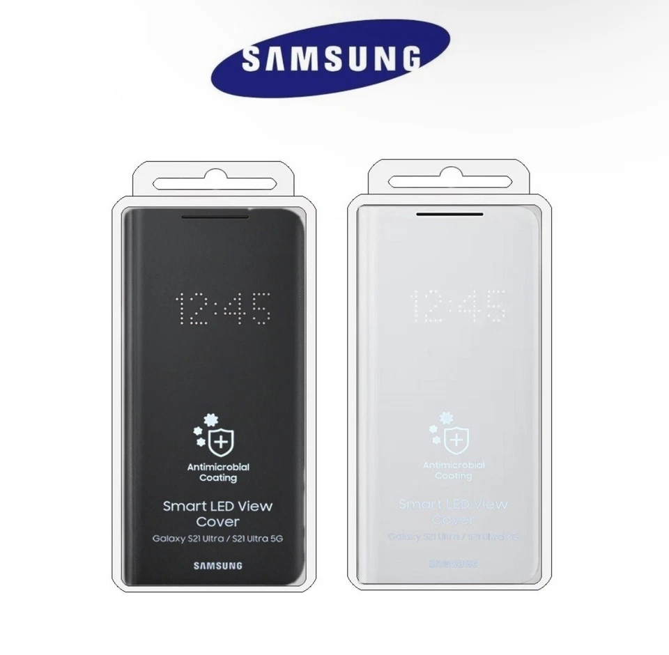 Funda Samsung Galaxy S21 Ultra Smart LED View EF-NG998 Oficial Samaung