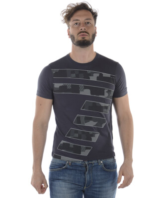 Emporio Armani EA7 T-Shirt Sweatshirt Man Grey 3ZPT88PJM9Z 1994 Sz L MAKE OFFER