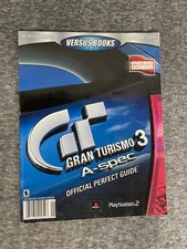 GRAN TURISMO 3: A-SPEC Game Strategy GUIDE Versus Books PLAYSTATION 2