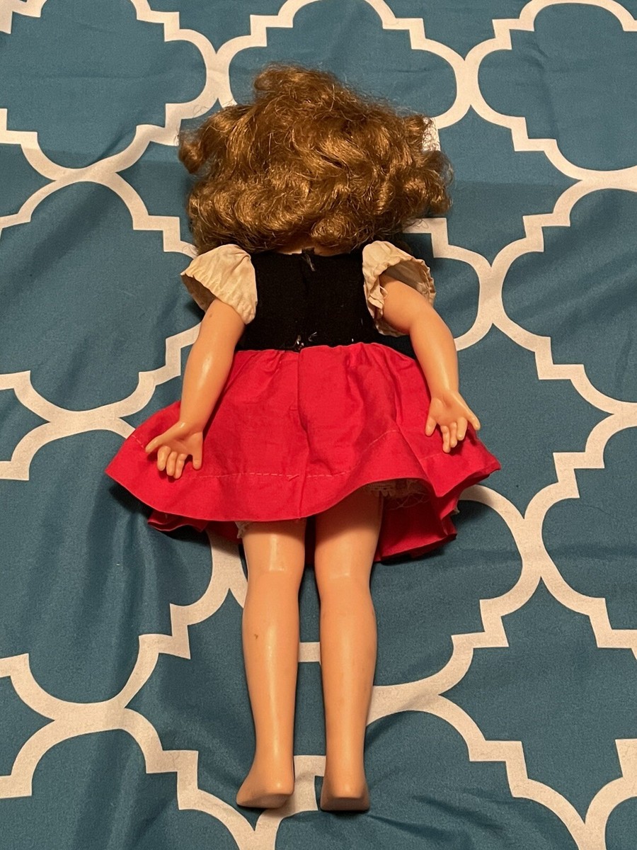 VINTAGE 1950s IDEAL TOY CO SHIRLEY TEMPLE DOLL ST-15 N - GERMAN