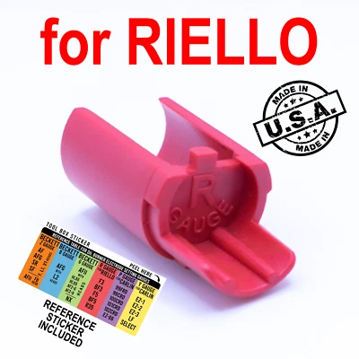 TEKFORCE Red R Electrode Setting Gauge for Riello oil burners 40 F3 F5 BF3 BF5 R35 z