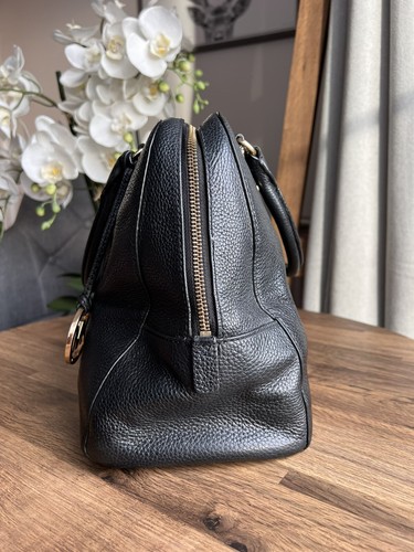 Michael Kors Handtasche MK schwarz Echtleder - Bild 5 von 12