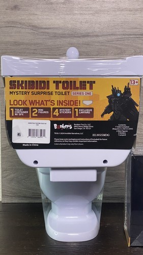 Skibidi Toilette Mystery Toilette Überraschung und 1 Mystery Sammelfigur Serie 1 - Bild 6 von 16