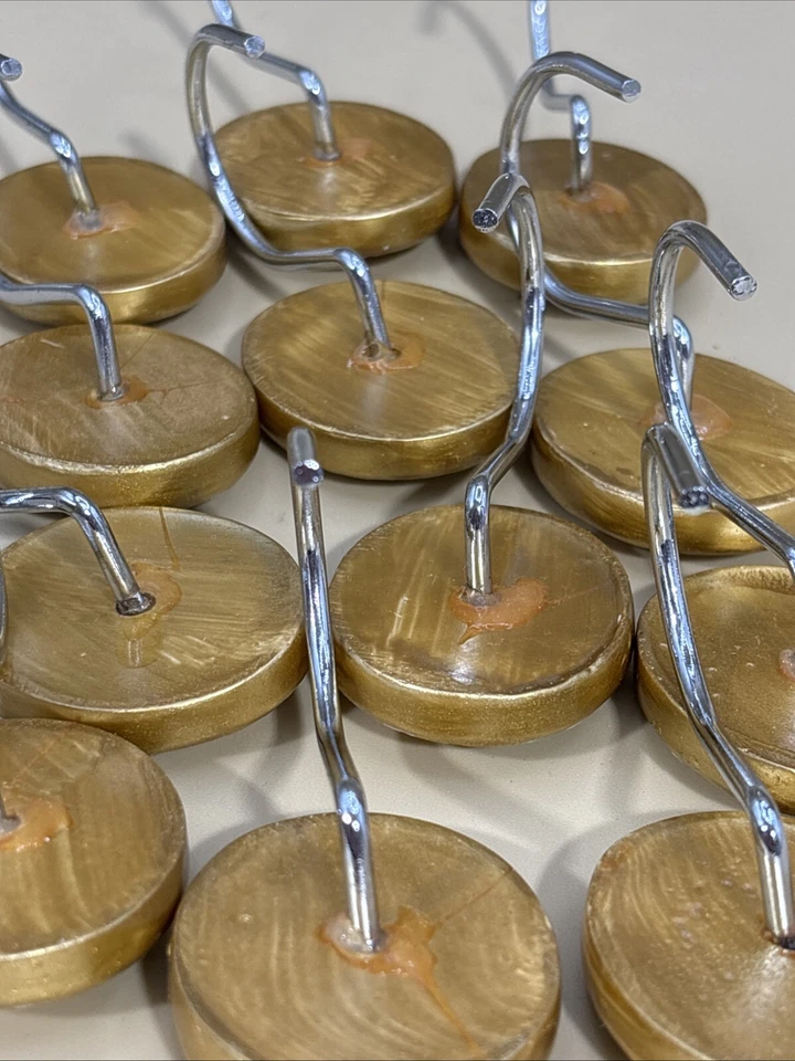 Ganchos para cortina de ducha de Papá Noel anillos decoración de baño de Navidad 12 piezas Foto 4 de 4