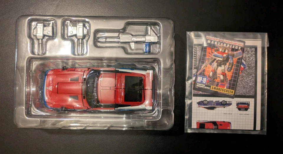 Transformers Smokescreen Leo Masterpiece MP-19 Tomy Takara - Immagine 2 di 4