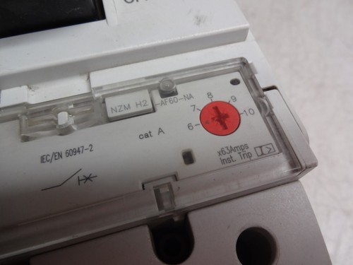 Moeller Nzmh2-af60-na Circuit Breaker 60amp - Picture 3 of 8
