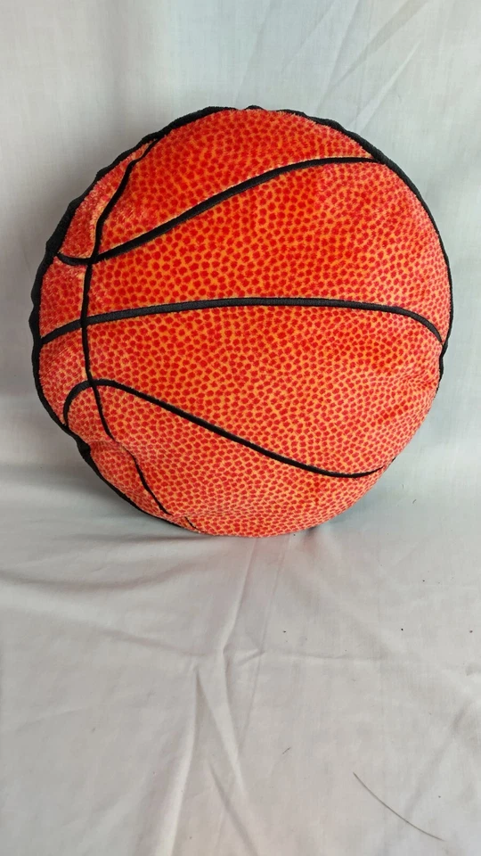 Cojín de sofá con forma de baloncesto de la NBA 2 tonos 12 pulgadas Foto 2 de 4