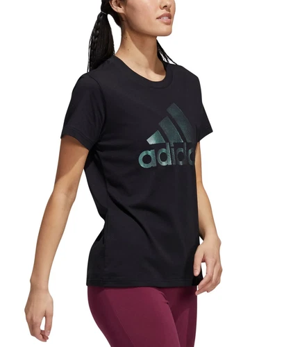 Adidas Badge of Sports Baumwolle Logo T-Shirt Damen Small - Bild 1 von 1