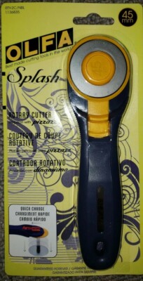 Olfa, Splash, Rotary Cutter, navy 45mm