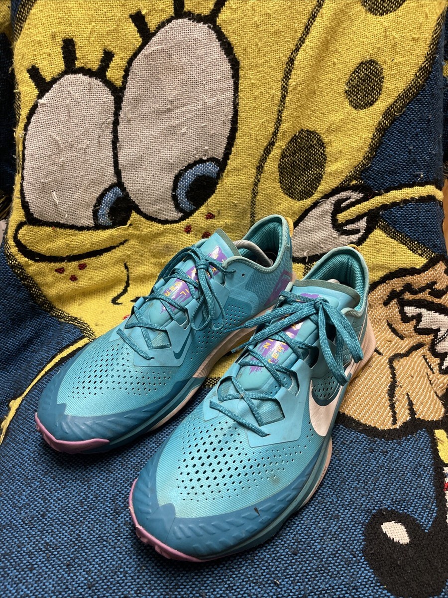 Nike Air Zoom Terra Kiger 7 Hiking Shoes Blue White CW6062-400 Men\'s Size 11 NEW Nike Air Zoom Terra Kiger 7 Men main image 4