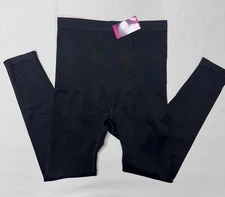 Shapermint Empetua Shaping Leggings Women's Size Large Black High Waist New