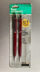 2 Pack Vintage Berol AUTOMATIC 0.7mm Mechanical Pencil Shock Absorber Point TL-7